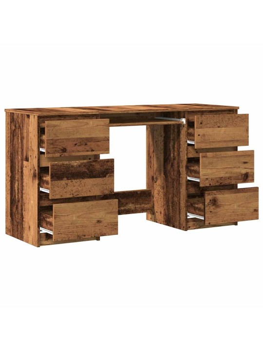 Psací stůl old wood 140 x 50 x 77 cm kompozitní dřevo