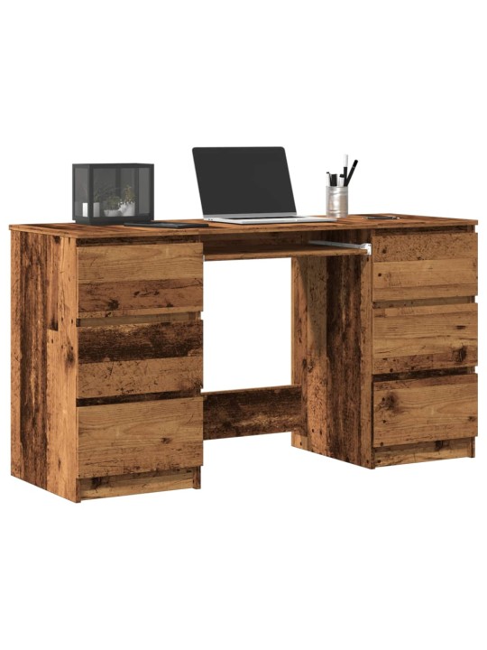 Psací stůl old wood 140 x 50 x 77 cm kompozitní dřevo