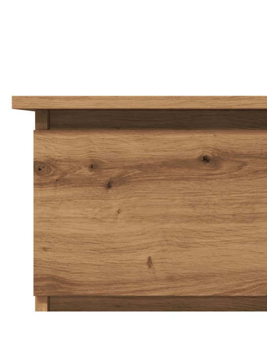 Rohový psací stůl dub artisan 145x100x76 cm kompozitní dřevo