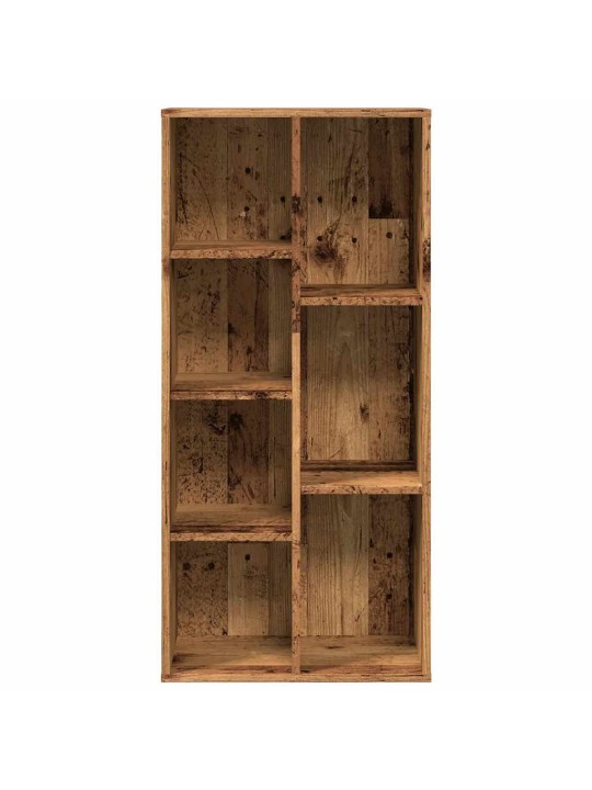 Knihovna old wood 50 x 25 x 104 cm kompozitní dřevo