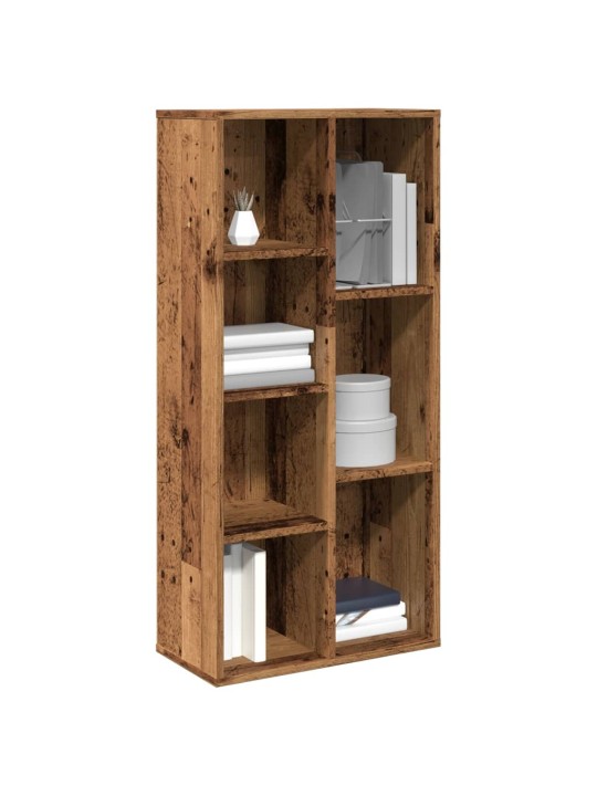 Knihovna old wood 50 x 25 x 104 cm kompozitní dřevo
