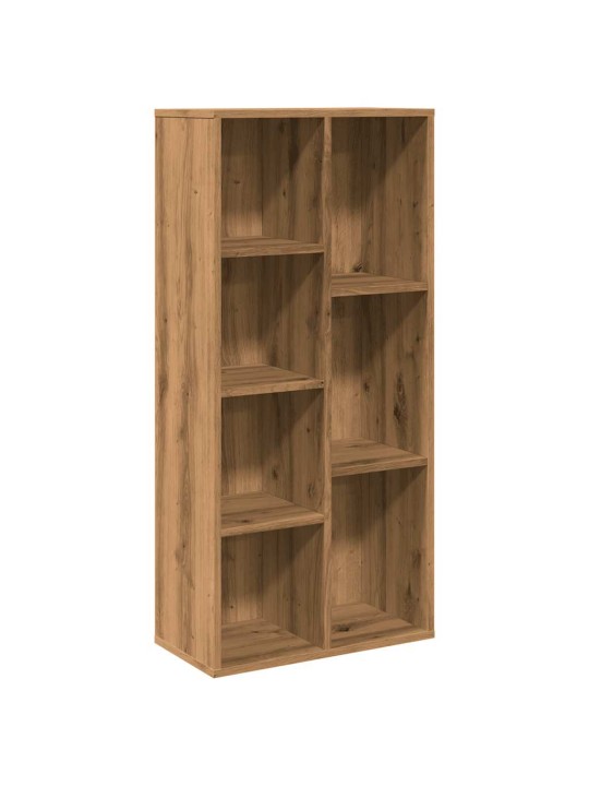 Knihovna dub artisan 50 x 25 x 104 cm kompozitní dřevo