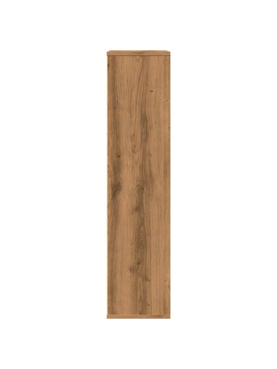 Knihovna dub artisan 50 x 25 x 104 cm kompozitní dřevo