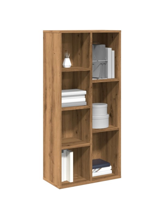 Knihovna dub artisan 50 x 25 x 104 cm kompozitní dřevo