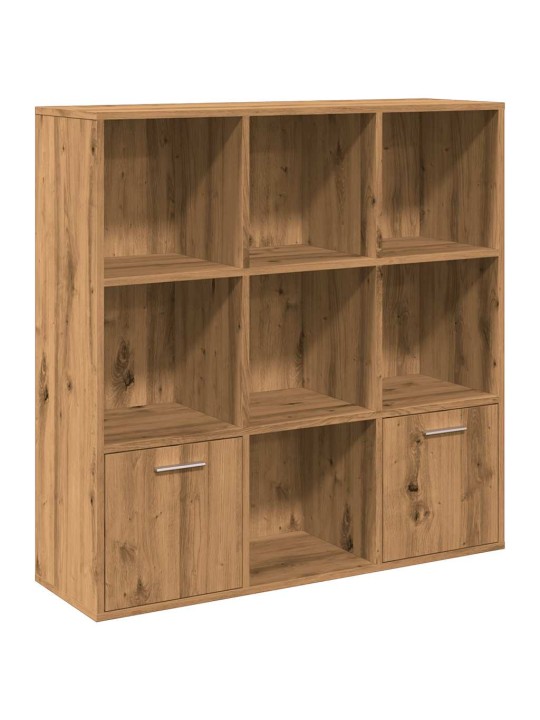 Knihovna dub artisan 98 x 29 x 97,5 cm kompozitní dřevo