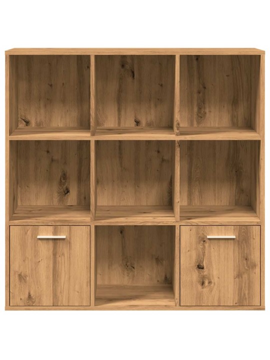 Knihovna dub artisan 98 x 29 x 97,5 cm kompozitní dřevo