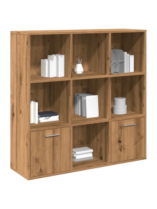 Knihovna dub artisan 98 x 29 x 97,5 cm kompozitní dřevo