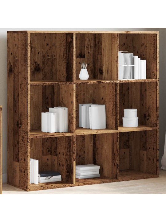Knihovna old wood 98 x 29 x 97,5 cm