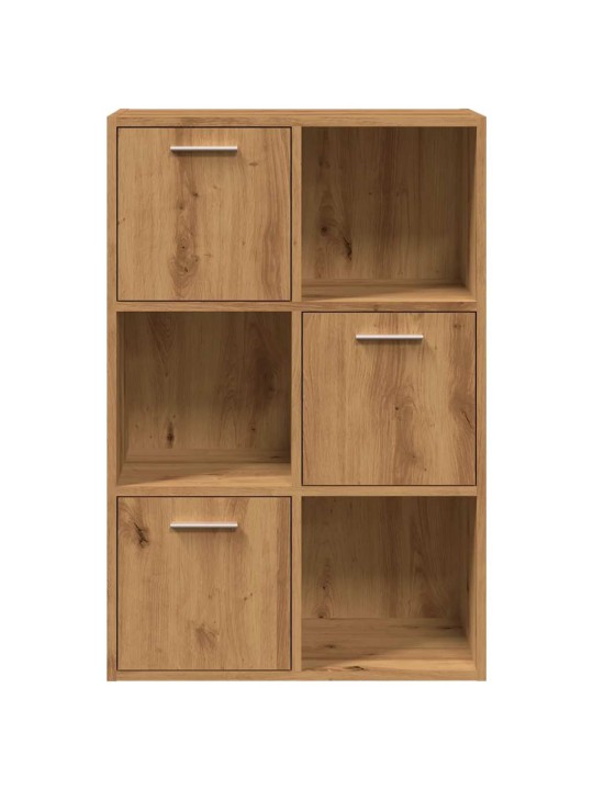 Knihovna dub artisan 60,5 x 30 x 90 cm kompozitní dřevo