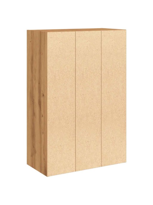 Knihovna dub artisan 60,5 x 30 x 90 cm kompozitní dřevo