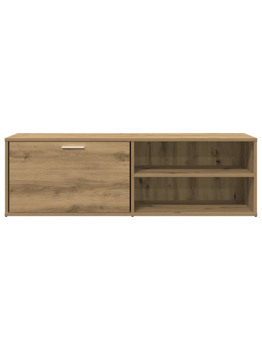 Tv skříňka dub artisan 120 x 34 x 37 cm kompozitní dřevo