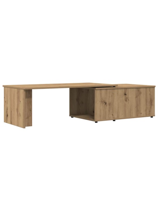 Konferenční stolek dub artisan 150x50x35 cm kompozitní dřevo