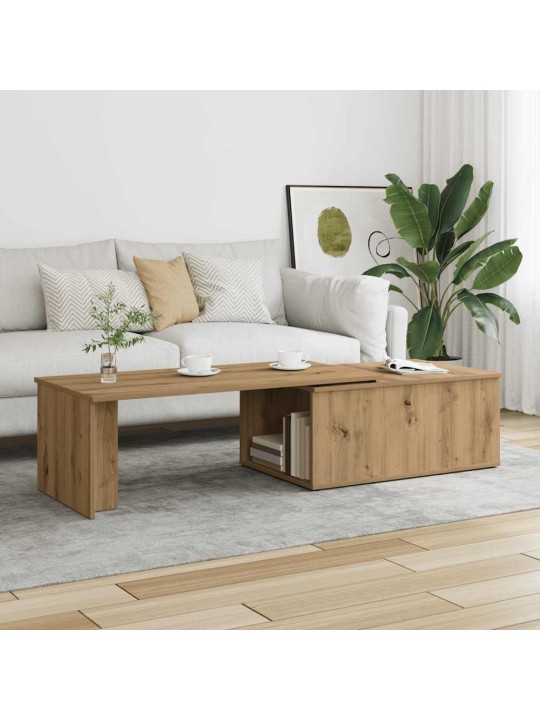 Konferenční stolek dub artisan 150x50x35 cm kompozitní dřevo