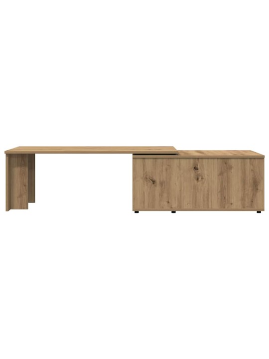 Konferenční stolek dub artisan 150x50x35 cm kompozitní dřevo
