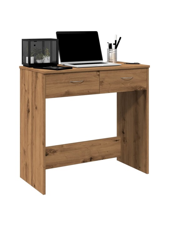 Psací stůl dub artisan 80 x 40 x 75 cm kompozitní dřevo
