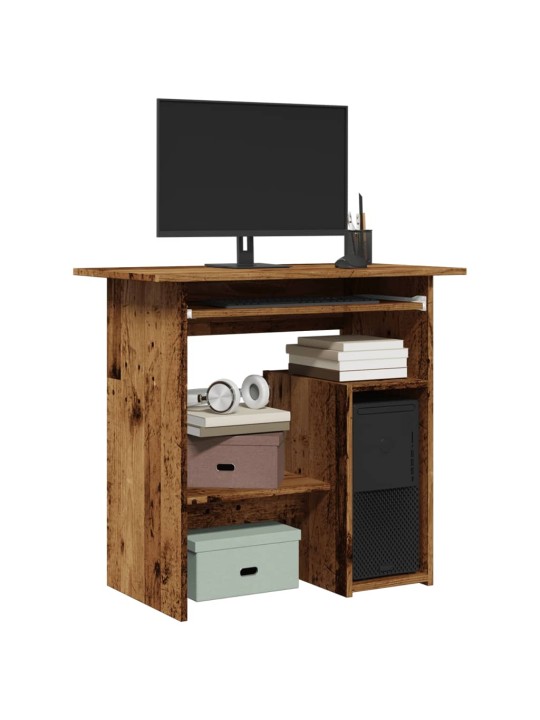 Psací stůl old wood 80 x 45 x 74 cm kompozitní dřevo