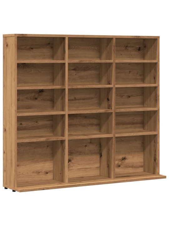 Skříňka na cd dub artisan 100 x 23 x 89,5 cm kompozitní dřevo