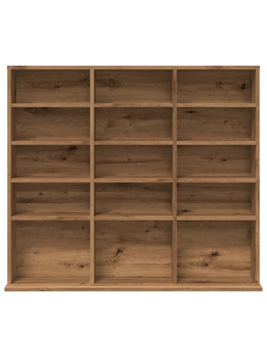 Skříňka na cd dub artisan 100 x 23 x 89,5 cm kompozitní dřevo