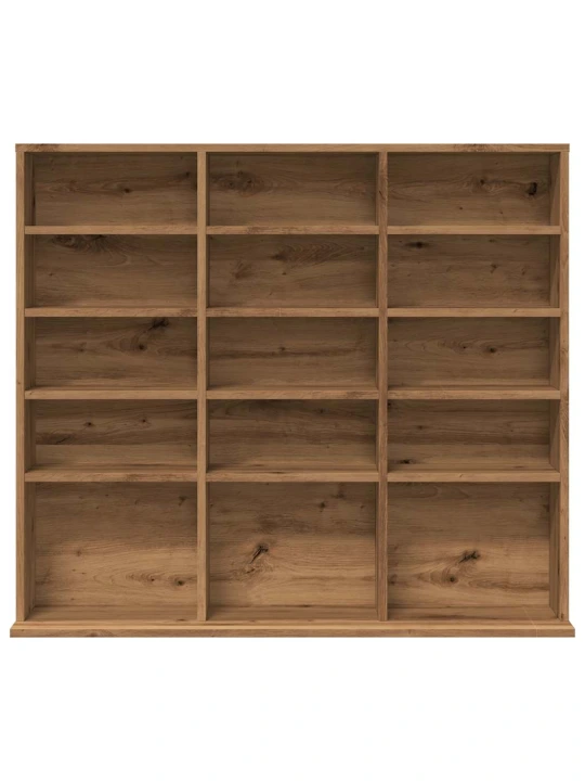Skříňka na cd dub artisan 100 x 23 x 89,5 cm kompozitní dřevo