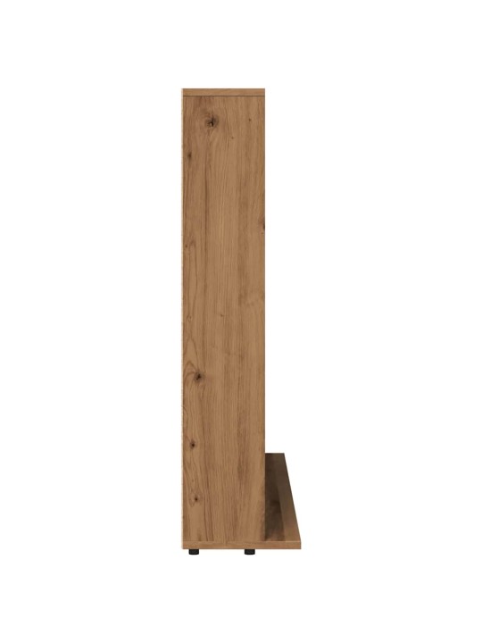 Skříňka na cd dub artisan 100 x 23 x 89,5 cm kompozitní dřevo