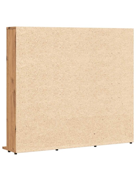 Skříňka na cd dub artisan 100 x 23 x 89,5 cm kompozitní dřevo