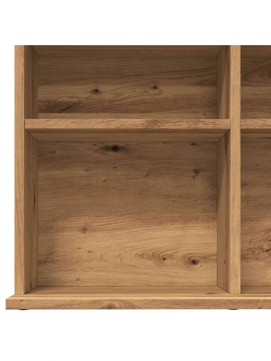 Skříňka na cd dub artisan 100 x 23 x 89,5 cm kompozitní dřevo