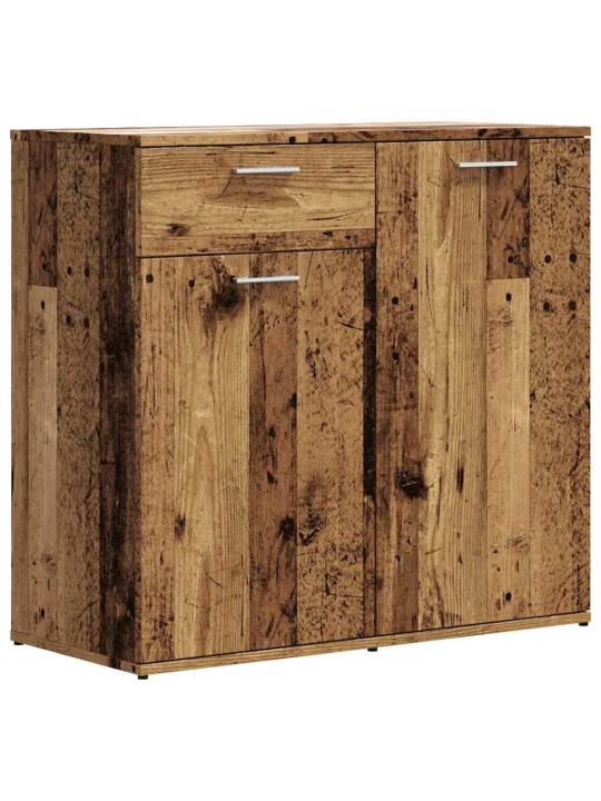 Příborník old wood 80 x 36 x 75 cm kompozitní dřevo