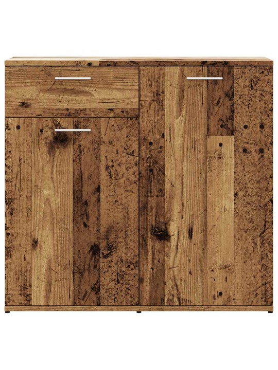 Příborník old wood 80 x 36 x 75 cm kompozitní dřevo