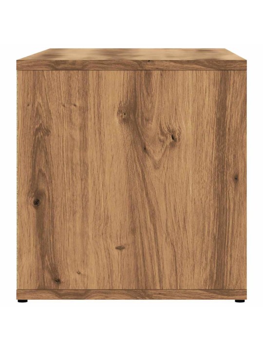 Tv skříňka dub artisan 80x34x35,5 cm kompozitní dřevo