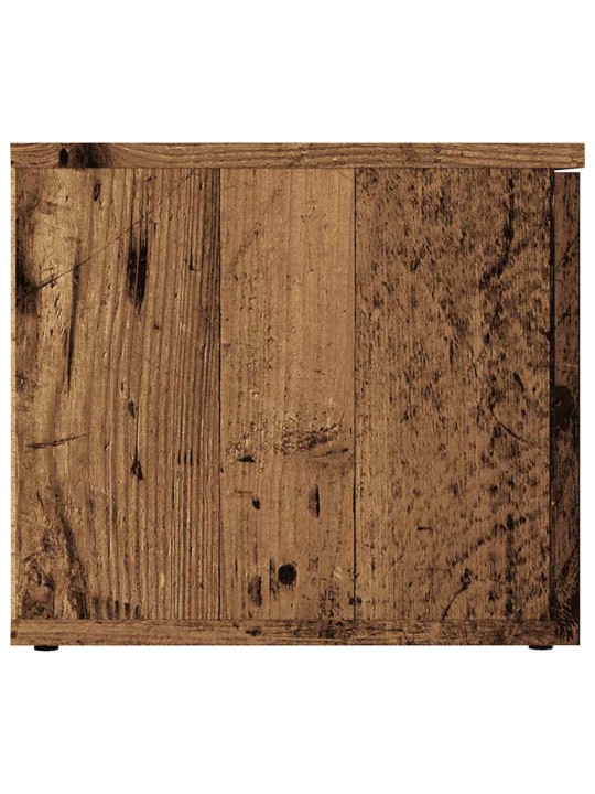 Tv stolek starého dřeva 80 x 34 x 30 cm dřevotříska
