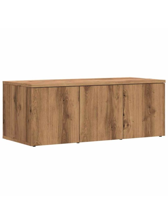 Tv skříňka dub artisan 80x34x30 cm kompozitní dřevo