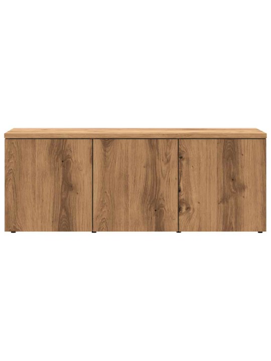 Tv skříňka dub artisan 80x34x30 cm kompozitní dřevo