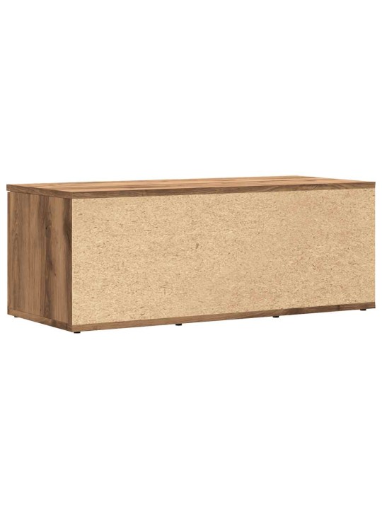 Tv skříňka dub artisan 80x34x30 cm kompozitní dřevo