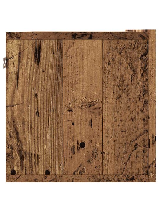 Nástěnná TV skříňka old wood 100 x 30 x 30 cm kompozitní dřevo