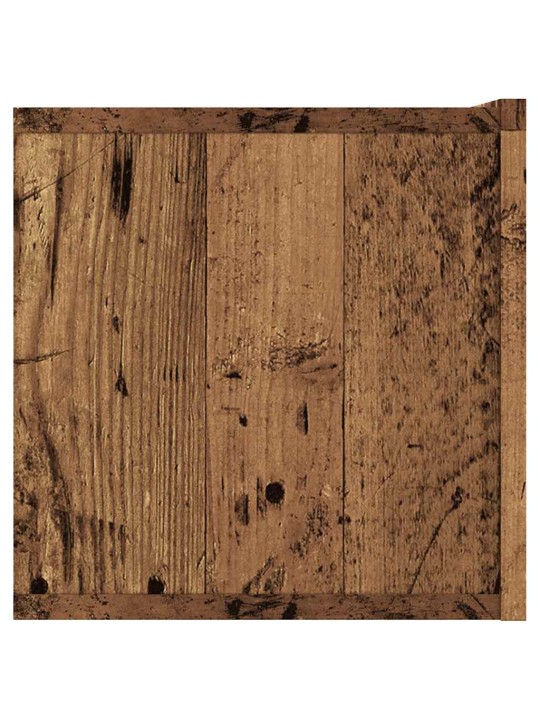 Nástěnná TV skříňka old wood 120 x 30 x 30 cm kompozitní dřevo