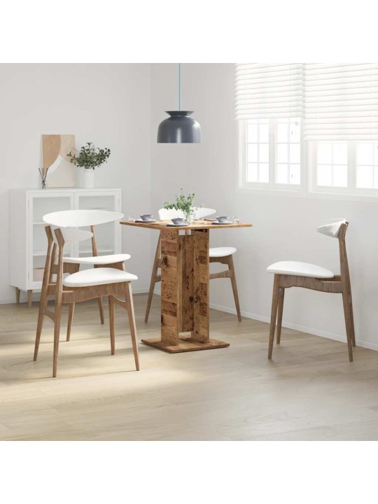 Bistro stolek old wood 60 x 60 x 75 cm kompozitní dřevo