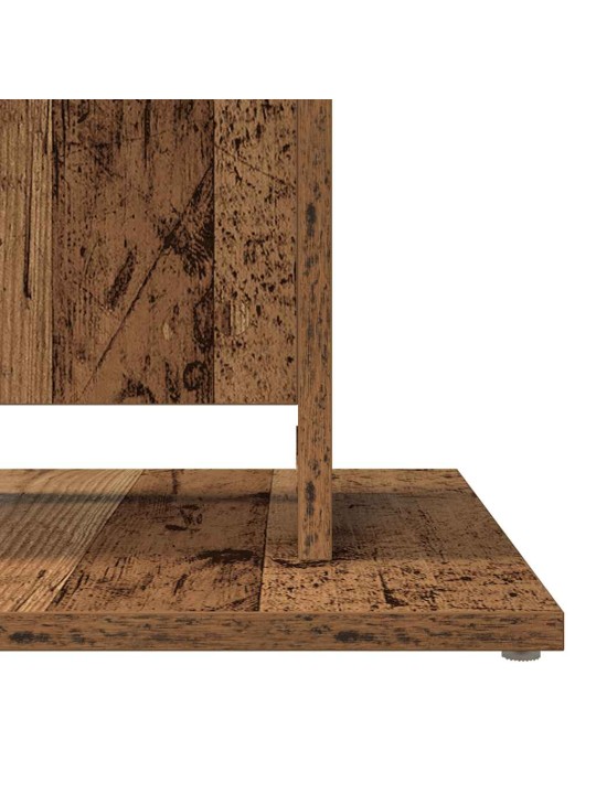 Bistro stolek old wood 60 x 60 x 75 cm kompozitní dřevo