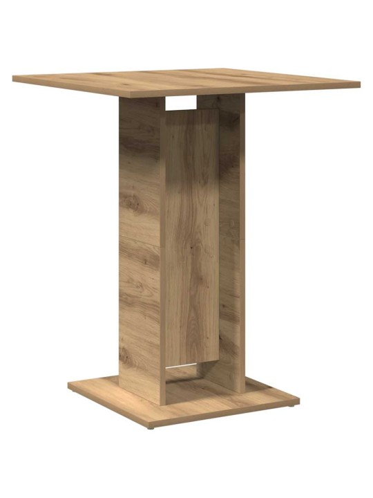 Bistro stolek dub artisan 60 x 60 x 75 cm kompozitní dřevo