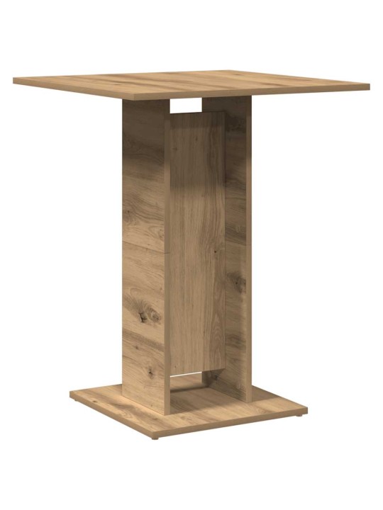 Bistro stolek dub artisan 60 x 60 x 75 cm kompozitní dřevo