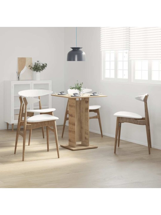 Bistro stolek dub artisan 60 x 60 x 75 cm kompozitní dřevo