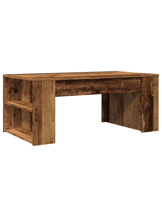Konferenční stolek old wood 102 x 55 x 42 cm kompozitní dřevo