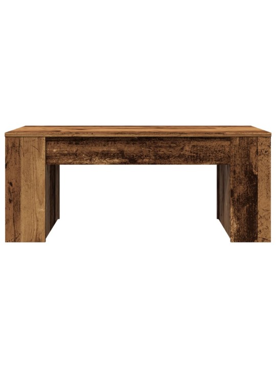 Konferenční stolek old wood 102 x 55 x 42 cm kompozitní dřevo