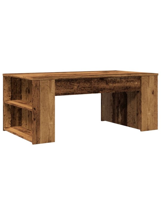 Konferenční stolek old wood 102 x 55 x 42 cm kompozitní dřevo
