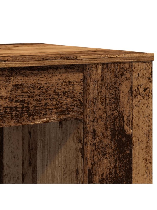 Konferenční stolek old wood 102 x 55 x 42 cm kompozitní dřevo