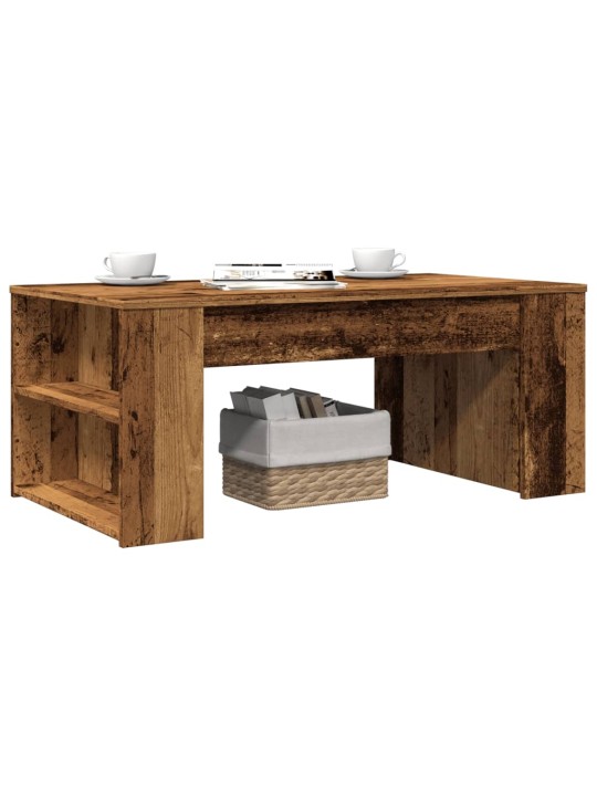 Konferenční stolek old wood 102 x 55 x 42 cm kompozitní dřevo