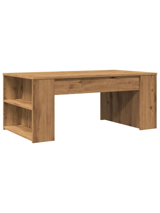 Konferenční stolek dub artisan 102x55x42 cm kompozitní dřevo