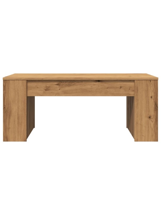 Konferenční stolek dub artisan 102x55x42 cm kompozitní dřevo