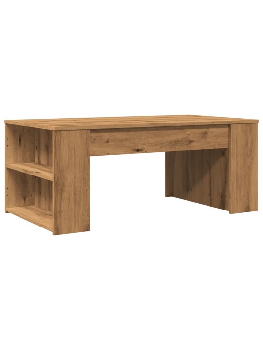 Konferenční stolek dub artisan 102x55x42 cm kompozitní dřevo