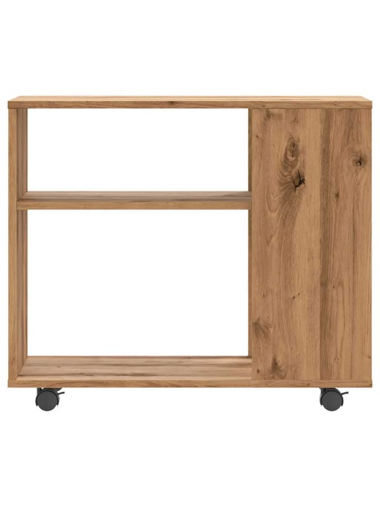 Odkládací stolek dub artisan 70x35x55 cm kompozitní dřevo
