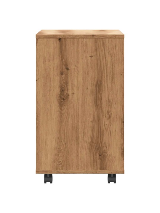 Odkládací stolek dub artisan 70x35x55 cm kompozitní dřevo